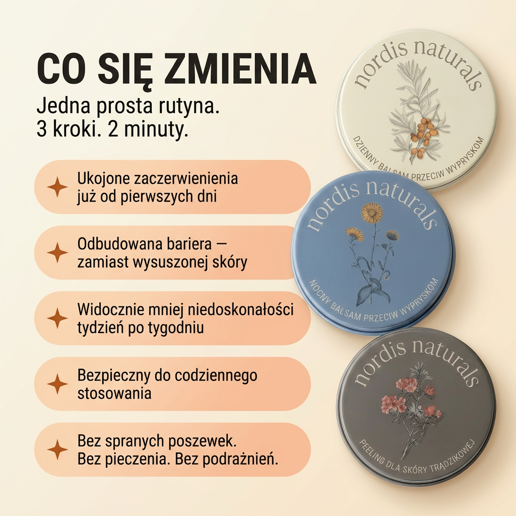 Gładka Cera Każdego Dnia - rytuał na wypryski i zaczerwienienia