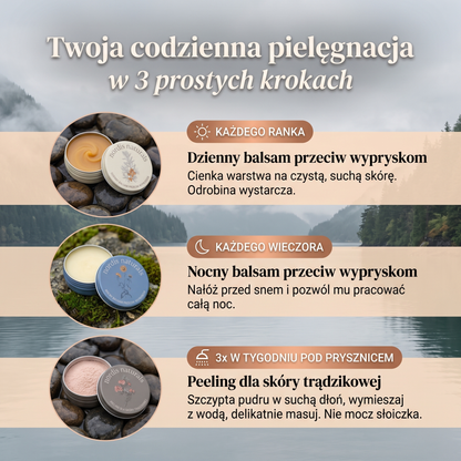 Gładka Cera Każdego Dnia - rytuał na wypryski i zaczerwienienia